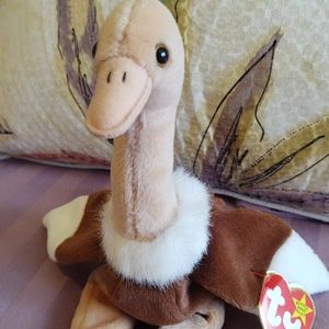 Stretch the Ostrich TY Beanie Baby